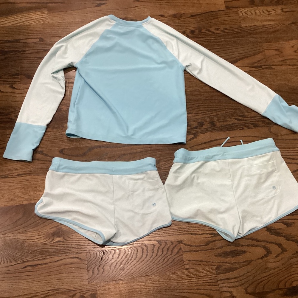 Athleta girl swimsuit/rashguard